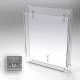 Poltex CLEANSIGDP-W Clean Room Sign Sleeve - 1" Depth, Wall Mount