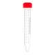 LW Scientific CNT-15PP-PCN7 Centrifuge Tube with Separate Red Cap - 15 mL
