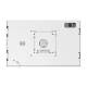 Compulocks Swell Secured Enclosure - T-Bar Lock Slot (Tablet is Not Included)