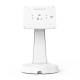 Compulocks VESA Mast Counter Stand - White, Front View
