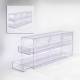 Poltex CON50BOX2X4 Freezer Box Rack for 50 mL Conical Tube - Open and Closed Views