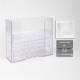 Poltex CONICRCK-W Conical Tube Rack Holder - Wall Mount