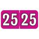 Arden Label COYM-25-T4 Colwell Compatible COYM Series 2025 Year Labels - Size 3/4" H x 1 1/2" W