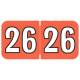 Arden Label COYM-26-T4 Colwell Compatible COYM Series 2026 Year Labels - Size 3/4" H x 1 1/2" W