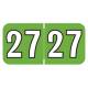 Arden Label COYM-27-T4 Colwell Compatible COYM Series 2027 Year Labels - Size 3/4" H x 1 1/2" W