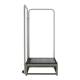 Reina Imaging CS1 Clear Single Step Imaging Foot Stool - Left Side View