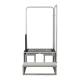 Reina Imaging CS2 Clear Two Step Imaging Foot Stool - With Digital Radiography Panel On Left Side (Digital Radiography Panel is Not Included)