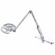 Waldmann D15461150 Visiano 20-2 P TX LED Exam Light with 42.5" Articulating Double Arm - Rail Mount (Please Note: Railings Not Included)