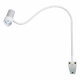 Waldmann D15990120 HALUX N30-1 P SV LED Exam Light with 38.6" Gooseneck Arm, Side Mount - Wall Mounted