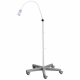 Waldmann D15993110 HALUX N30-1 P SGH LED Exam Light with 38.6" Gooseneck Arm, Rear Mount (Base Joint) - Rolling Stand Mounted