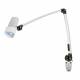 Waldmann D15994920 HALUX N30-1 P F1 LED Reading Light with 32.3" Articulating Double Arm - Wall Mounted