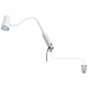 Waldmann D16044130 HALUX N50-3 P SX LED Exam Light with 31.5" Gooseneck Arm, 5 Dimming Levels, and 3 Color Shades - Wall Extension Mounted