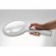 Waldmann D16067000 OPTICLUX 10-2, UV LED Handheld Magnifier Light with Wood Light - Handheld Position