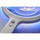 Waldmann D16067000 OPTICLUX 10-2, UV LED Handheld Magnifier Light with Wood Light - Showing Turn On/Off Button