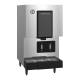 Hoshizaki DCM-271BAK-OS OptiServe™ Series Air-Cooled Countertop Mini Cubelet Ice and Water Dispenser with Built-In Storage Bin, Up to 286 lb/24-Hour Ice Production - Left Angle View
