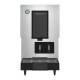 Hoshizaki DCM-271BAK-OS OptiServe™ Series Air-Cooled Countertop Mini Cubelet Ice and Water Dispenser with Built-In Storage Bin - Up to 286 lb/24-Hour Ice Production