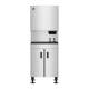 Hoshizaki DCM-300BAK-OS OptiServe™ Series Air-Cooled Countertop Mini Cubelet Ice and Water Dispenser with Built-In Storage Bin, Up to 343 lb/24-Hour Ice Production - On Dispenser Stand (Dispenser Stand is Sold Separately)