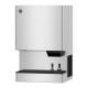 Hoshizaki DCM-300BAK-OS OptiServe™ Series Air-Cooled Countertop Mini Cubelet Ice and Water Dispenser with Built-In Storage Bin, Up to 343 lb/24-Hour Ice Production - Right Angle View