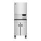 Hoshizaki DCM-500BAK-OS OptiServe™ Series Air-Cooled Countertop Small Cubelet Ice and Water Dispenser with Built-In Storage Bin, Up to 597 lb/24-Hour Ice Production - On Dispenser Stand (Dispenser Stand is Sold Separately)