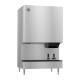 Hoshizaki DCM-500BWK-OS OptiServe™ Series Water-Cooled Countertop Small Cubelet Ice and Water Dispenser with Built-In Storage Bin, Up to 610 lb/24-Hour Ice Production - With Legs