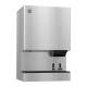 Hoshizaki DCM-500BWK-OS OptiServe™ Series Water-Cooled Countertop Small Cubelet Ice and Water Dispenser with Built-In Storage Bin - Up to 610 lb/24-Hour Ice Production