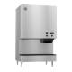 Hoshizaki DCM-500BWK Water-Cooled Countertop Small Cubelet Ice and Water Dispenser with Built-In Storage Bin, Up to 610 lb/24-Hour Ice Production - With Legs