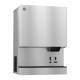 Hoshizaki DCM-700BAK-OS OptiServe™ Series Air-Cooled Countertop Small Cubelet Ice and Water Dispenser with Built-In Storage Bin, Up to 719 lb/24-Hour Ice Production - Left Angle View