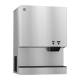 Hoshizaki DCM-700BAK Air-Cooled Countertop Small Cubelet Ice and Water Dispenser with Built-In Storage Bin, Up to 719 lb/24-Hour Ice Production - Left Angle View