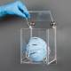 Poltex DECOCONMSK-W Deco Cone Mask Holder with Lid - Opened Lid (Cone Masks are Not Included)