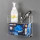 Poltex DECOGBHSAN-W Deco Glove Box Holder with Bin (Glove Box, Gloves, Alcohol, and Glasses are Not Included)