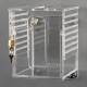 Poltex DECOMINMAX59-W Deco Universal Wipe Cannister Holder (Wipe Cannister, Wipe Tub, Wipes, Glove Box, and Gloves are Not Included)