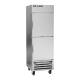 So-Low DH-20RF Refrigerator/Freezer Combination with Stainless Steel Exterior, Solid Doors - 18 Cubic Feet Total Capacity