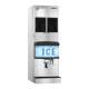 Hoshizaki Countertop Cubelet Ice and Water Dispenser, 200 lb Capacity - With Hoshizaki Air-Cooled Cubelet Ice Machine Left Angle View (Hoshizaki Air-Cooled Cubelet Ice Machine is Sold Separately)