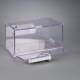 Poltex DRUGBX1266 Locking Medication Box, 12" W x 6" D x 6" H - Opened Lid