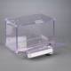 Poltex DRUGBX854 Locking Medication Box, 8" W x 4" D x 5 "H - Opened Lid