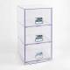 Poltex DWRTOW3 3 Drawer Tower