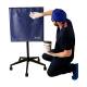 Phillips Safety Easy Adjust Mobile Lead Porta-Shield - Cleaning (Wipes are Not Included)