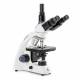 Globe Scientific EBB-4253 BioBlue Trinocular Compound Microscope SMP 4/10/S40/S100x Oil Objectives with Mechanical Stage