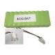 Bionet ECG-BAT Replacement Rechargeable Battery for CardioCare 2000 and CardioTouch 3000, Front View