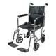Everest & Jennings® EJ784-1 Lightweight Aluminum Transport Chair - 19" W x 16" D, Silver