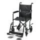 Everest & Jennings® EJ786-1 Lightweight Aluminum Transport Chair - 19" W x 16" D, Black