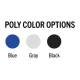 R&B Wire Elevated Poly Laundry Basket Truck - Color Swatches