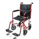 Everest & Jennings® Lightweight Aluminum Transport Chair - Red