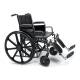 Everest & Jennings® Traveler® HD Heavy Duty Wheelchair - With Elevating Legrests (Composite Footplate is Not Included)