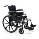 Everest & Jennings® Traveler® L4 Fixed-Back Wheelchair - With Flip-Back Full Arms and Swingaway Legrests