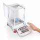 OHAUS Explorer™ Analytical Balance with Auto Door Series - Left View (Flask is Sold Separately)