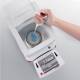 OHAUS Explorer™ Analytical Balance with Auto Door Series - Top View (Flask and Pippette Pen are Sold Separately)