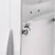 OHAUS Explorer™ Semi-Micro Balance Series - Left Glass Shelf Installation