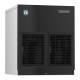 Hoshizaki F-1022MAK-CB Slim-Line Series Air-Cooled Modular Small Cubelet Ice Machine with Black Front Panel, Up to 865 lb/24-Hour Ice Production - Right Angle View