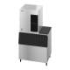 Hoshizaki F-1501MAJ-C Slim-Line Series Air-Cooled Modular Medium Cubelet Ice Machine, Up to 1,327 lb/24-Hour Ice Production - On Ice Storage Bin Top Right Angle View (Ice Storage Bin is Sold Separately)